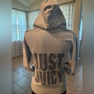 Juicy Couture Hoodie Jacket gray/silver